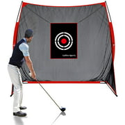 GALILEO Golf Practice Net 9x9Feet Golf Hitting Nets Driving Range Indoor Outdoor Golf Training Aids with Target Carry Bag GG-9X9