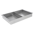 thumbnail image 6 of HUBERT® Food Pan Full Size Divided Stainless Steel - 19"L x 11 1/2"W x 2 1/2"D, 6 of 7