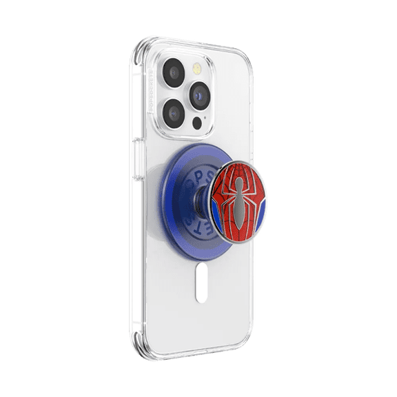 PopSockets Phone Grip for MagSafe, Magnetic Holder, Phone Stand, Spiderman - Verse