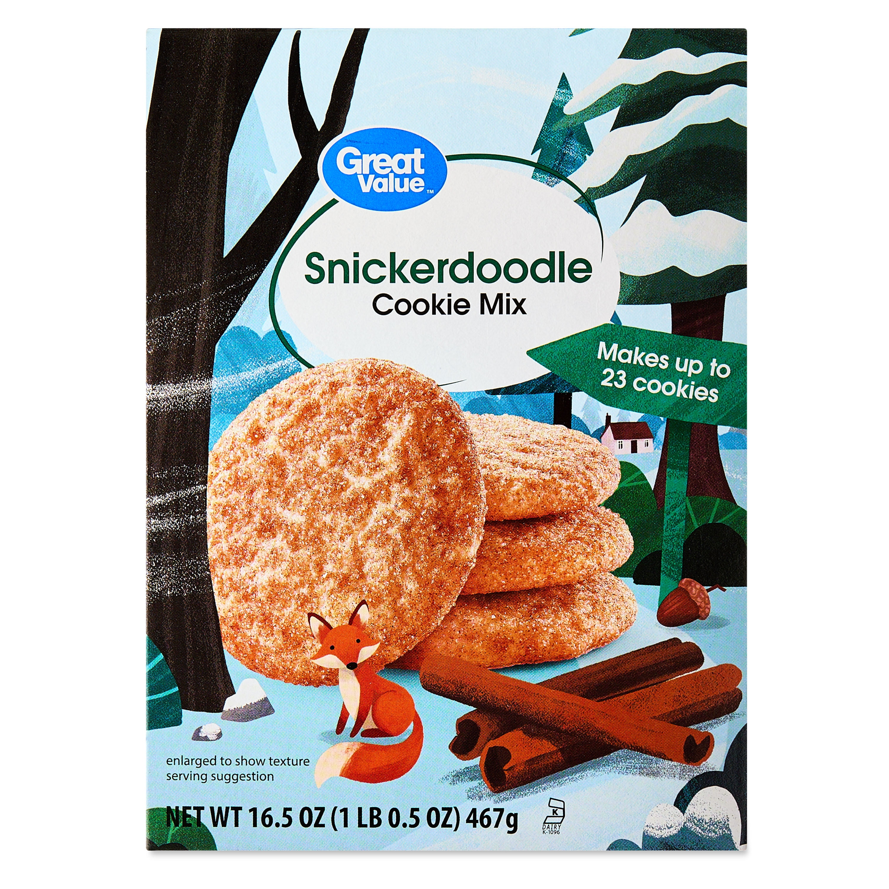 Great Value Snickerdoodle Cookie Mix, 16.5 oz - Walmart.com