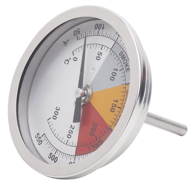 Anti-Rust Barbecue Thermometer Grill Thermometer Accurate Temperature Measurement 0-300 degrees Celsius 1/2in for Home Barbecue ANGGREK Otros