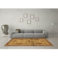 thumbnail image 3 of Ahgly Company Indoor Rectangle Abstract Brown Modern Area Rugs, 4' x 6', 3 of 4