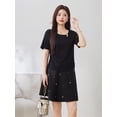 thumbnail image 3 of Pleated waist tencel cotton top, 3 of 6