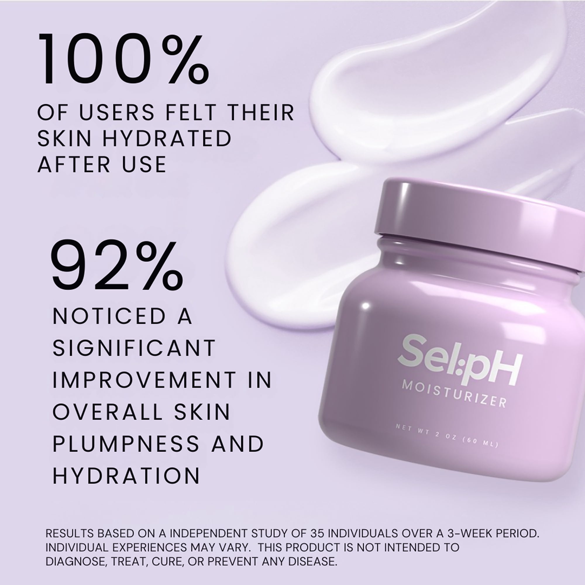 Sel:pH Cloud Bounce Moisturizer, Face Moisturizer, 2 oz