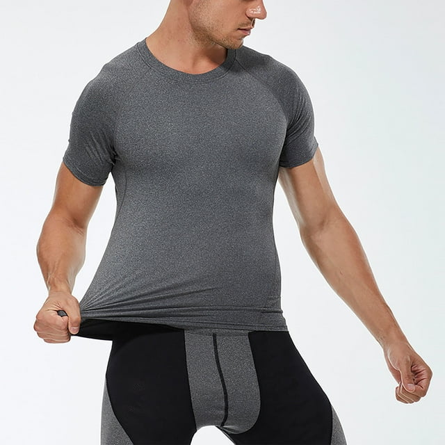 Tops para hombre, blusas y camisas de cuello redondo y manga corta para hombre, camisetas deportivas de color liso con mangas raglán cortas y cuello redondo para hombre, blusa para hombre