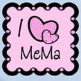 thumbnail image 2 of CafePress - I Love Mema Infant Bodysuit - Baby Light Bodysuit, Size Newborn - 24 Months, 2 of 4