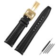 thumbnail image 3 of Adecuado para correa de piel de vaca tejida IWC Portugieser IW371614 IW503312 Correa de reloj Pulsera de interfaz curva 20 mm 22 mm Resistente al agua, 3 of 5