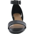 thumbnail image 3 of Aerosoles Womens Willowbrook Padded Insole Ankle Strap Wedge Sandals, 3 of 3