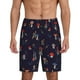 thumbnail image 1 of Fotbe Mushrooms3 Pantalones Cortos de Pijama para Hombre, Ropa de Dormir, Pantalones de Pijama Cortos para Hombre-Small, 1 of 6