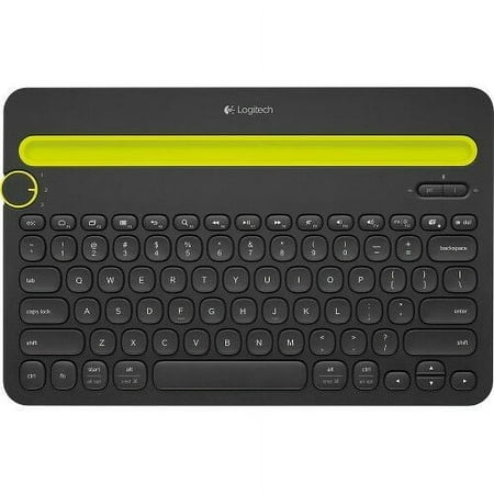 Logitech K480 920-006342 Black Bluetooth Wireless Mini Multi-Device Keyboard