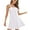 White, variant on Women's Strapless Dress Beach Cover up Tube Top Dresses, S