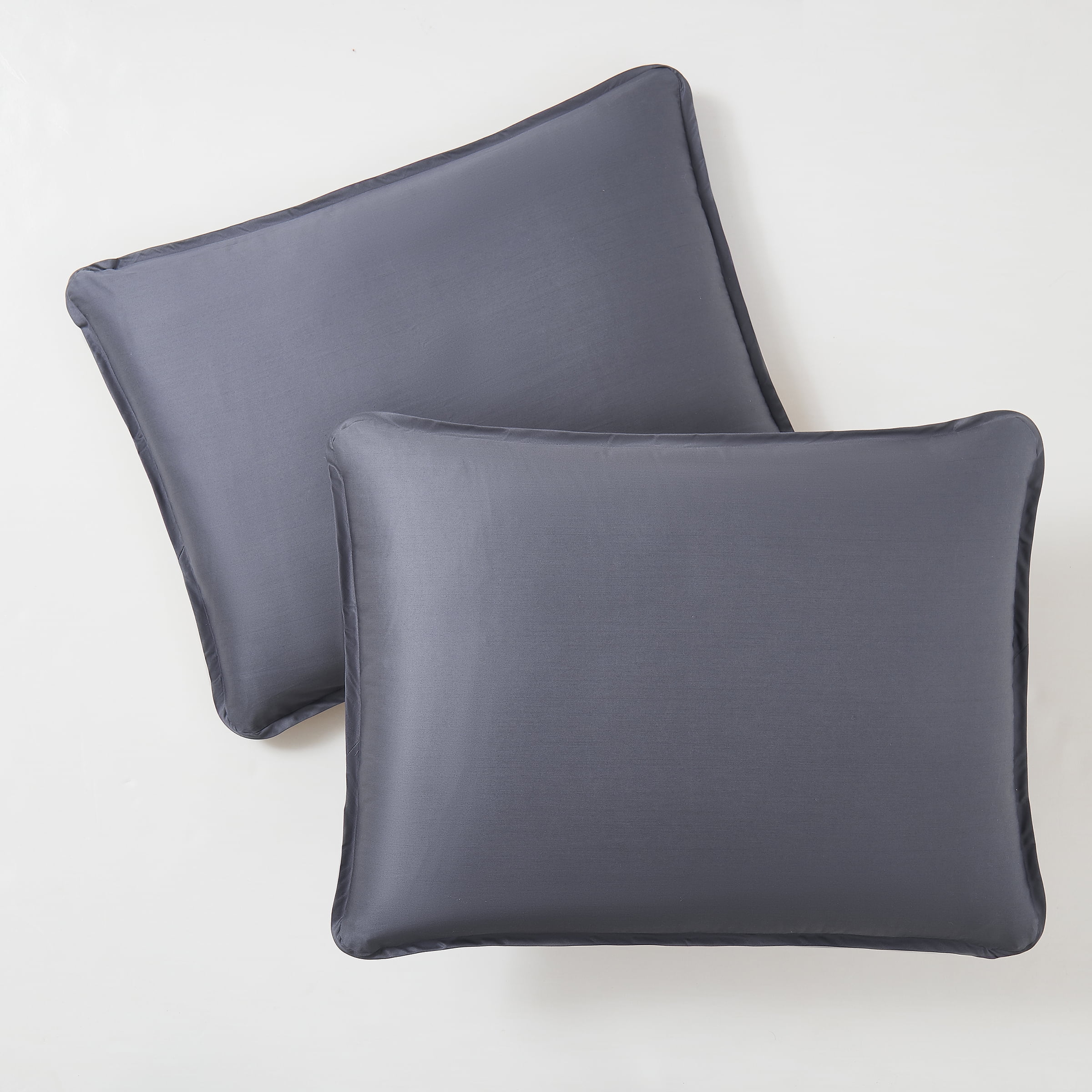 Allswell 3-Piece 400 Thread Count Gray Cotton Lyocell Blend Comforter Set, Adult King