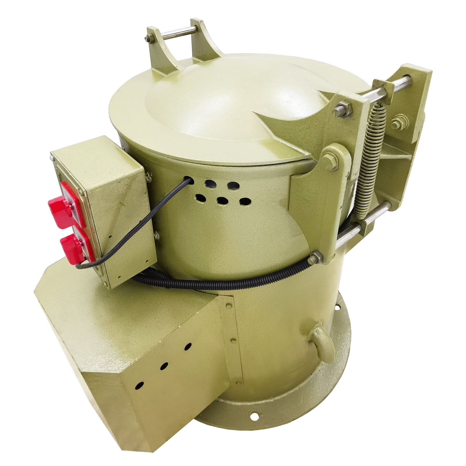 Electric Centrifuge Disc Spin Dryer Rotary Drying Dehydrating Equipment 220V for Metal Parts