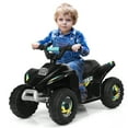 thumbnail image 1 of Patiojoy 6V Kids Mini Electric Quad ATV Battery Powered Toddler Ride On Toy Black, 1 of 7