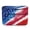 Brush Stroke American Flag, variant on FUIALDOLG Wood Grain RV Waterproof Propane Tank Cover, Polyester Dual Cylinder Cover with Elastic Edging for RV Travel and Camping
