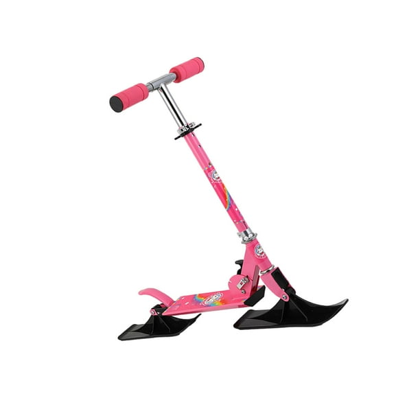 Patinete de nieve Strade Fareast Limited para niños trineo de dos ruedas marco de metal altura ajustable