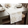 thumbnail image 3 of Design Imports Chemin de Table Imprimé Flocon de Neige 14x108, 3 of 4