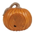 thumbnail image 3 of Seasons 8 in Light-Up Creepy Plastic Pumpkin with Sound - Orange, 3 of 3