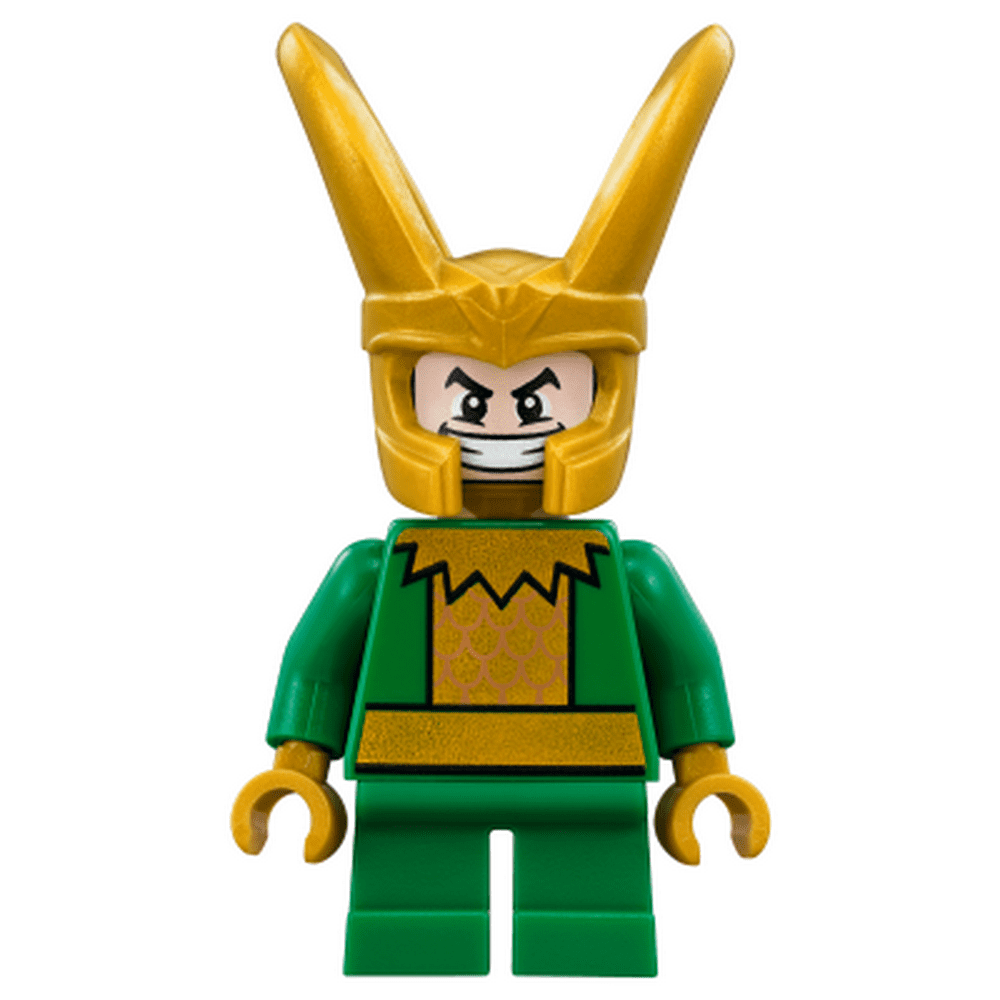 LEGO Marvel Super Heroes Loki - Short Legs (76091) Minifigure - Walmart.com - Walmart.com