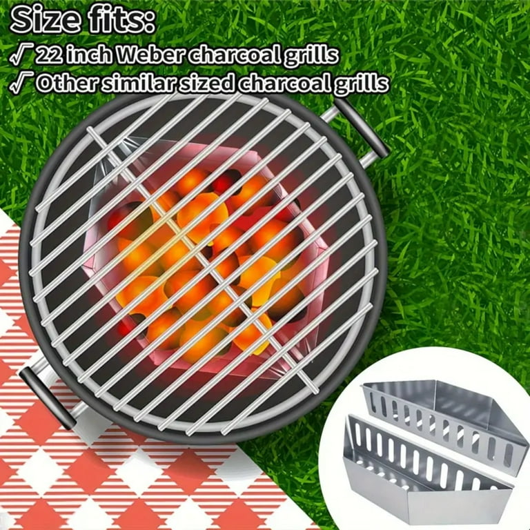 BBQ Large Charcoal Basket, Charcoal Grills Tool Accessories