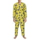 thumbnail image 3 of Balery Honeybee Pijama para Hombre de Dos Piezas con Manga Larga, Conjunto de Dormir y Descanso Suave con Bolsillos-Large, 3 of 7