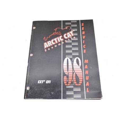 Car Service Manual - Arctic Cat 2255-720 98 EXT EFI Service Manual QTY 1