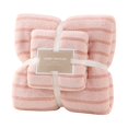 thumbnail image 2 of Xoxingysm Towel Soft Towel Set 1 Towels1 Hand Towels Soft Premium Family Microfiber Towel Set Microfiber Coral Velvet Highly Absorbent Towel for Fitness Bathroom, 2 of 8