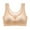 Khaki, variant on Penkiiy Women Bras Woman's Large Size Comfortable Breathable Bra Underwear No Rims Black Bras