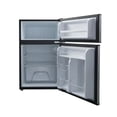 thumbnail image 4 of Galanz Minirefrigerador de dos puertas con congelador, 3.1 pies cúbicos, acero inoxidable, Galanz GLR3TTS1E92, 4 of 4