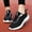 Black, variant on WILLBEST Fashion Sneakers for Women Womens Shoes Sneakers Damen Women Sneakers Fashionable New Pattern and Colorful Mesh Breathable and Comfortable Non Lace Up Casual Shoes