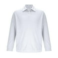thumbnail image 5 of Men's Button Shirt Long Sleeve Moisture Wicking Lightweight T-Shirt with Golf Tops Work Hiking Casual Collared Shirt, 5 of 6