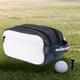 thumbnail image 5 of Bolso de mano de viaje para pelotas de golf, de PU, con compartimento grande, para mujer Azul marino, 5 of 8