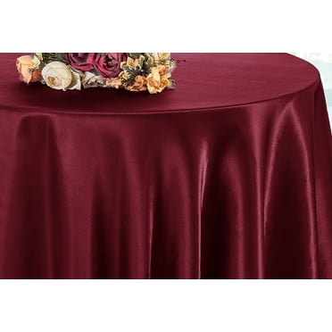 Wedding Linens Inc. 90'' Round Satin Table Cover Tablecloth - Antique Gold - Walmart.com