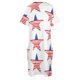 thumbnail image 5 of Make America Shine Again Star Bandera Americana Día de la Independencia Vestido suelto con bolsillo Vestidos de mujer Vestido largo de mujer, 5 of 7