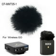 thumbnail image 2 of Canfon Furry Windproof Windscreen Compatible for RODE Wireless GO I and Saramonic Blink500 Wireless Microphone, 2 of 6