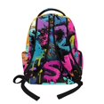 thumbnail image 3 of Whosucclay Graffiti Tractor Print Student Bookbag for Girls Boys, Lightweight Schoolbag High School College Middle School with Multiple Storage Pockets Zipper Pocket, 3 of 8