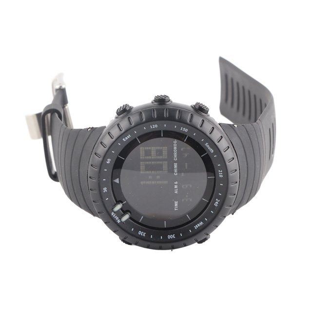 Digital Watch Military Style, Multifunctional Waterproof Wristwatch for Outdoor Sports, Plastic LCD Backlight Display, CR2032 Battery, US Site