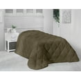 thumbnail image 2 of Microfiber Down Alternative Comforter, Brushed Super Soft and Breathable Blanket Square Quilted Bedding with Solid Colors Decoration for Master Guest Bedroom, 68" x 86", Khaki, by Ambesonne, 2 of 4
