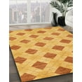 thumbnail image 2 of Ahgly Company Indoor Square Abstract Deep Yellow Abstract Area Rugs, 5' Square, 2 of 6