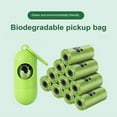 thumbnail image 3 of Pebbuoy Leakproof Pet Litter Bag Rolls Sturdy Dog Cat Poop Bags Easy Dispense Durable Waste Bags Pet Garbage Bags for Parks Outdoor Travel, 3 of 7