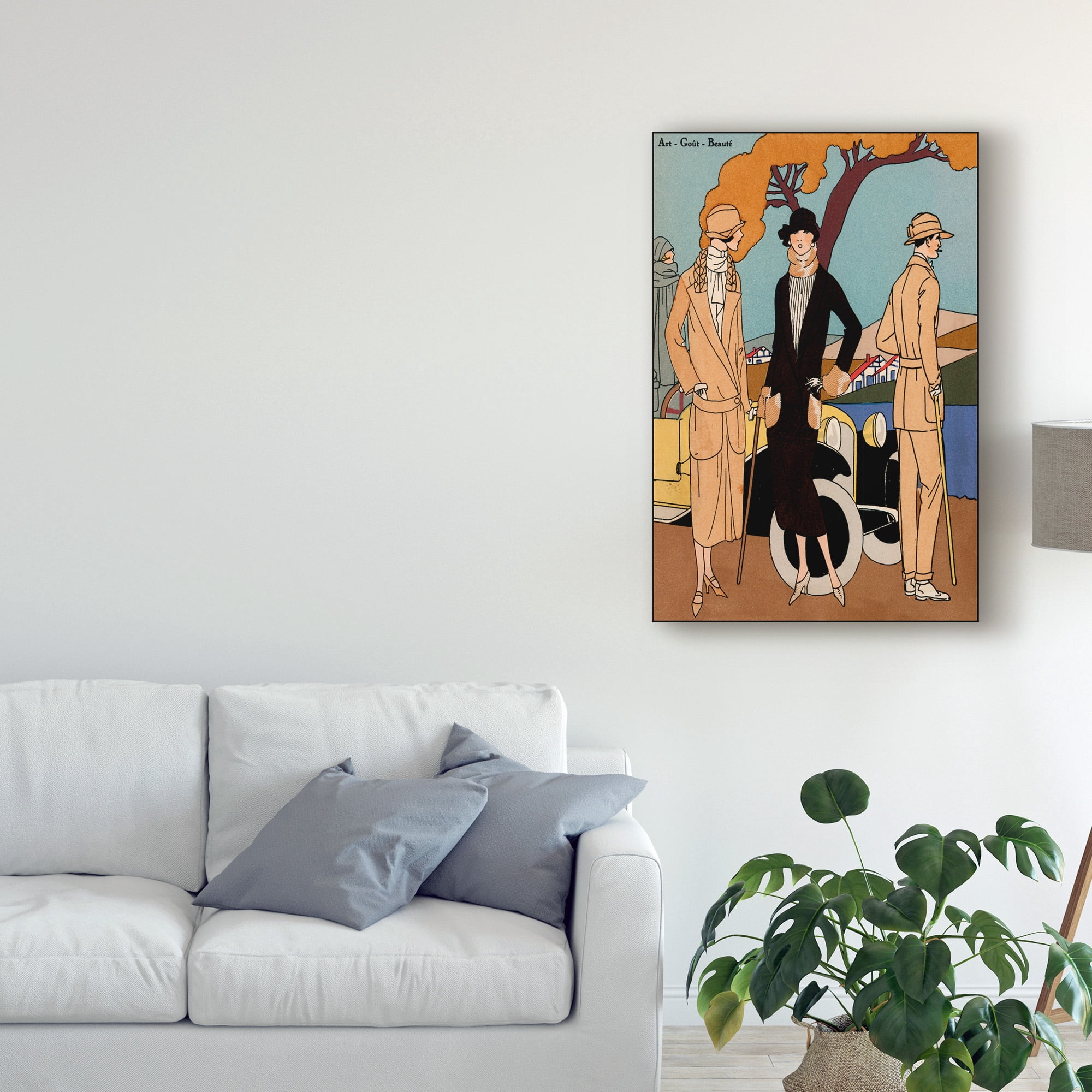 Trademark Fine Art 'Vintage Couture IV' Canvas Art by Unknown