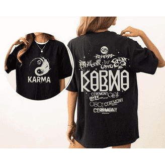 2 Sided Retro Kai EXO KAION Tour 2025 in US T-Shirt, Kai Solo Kpop