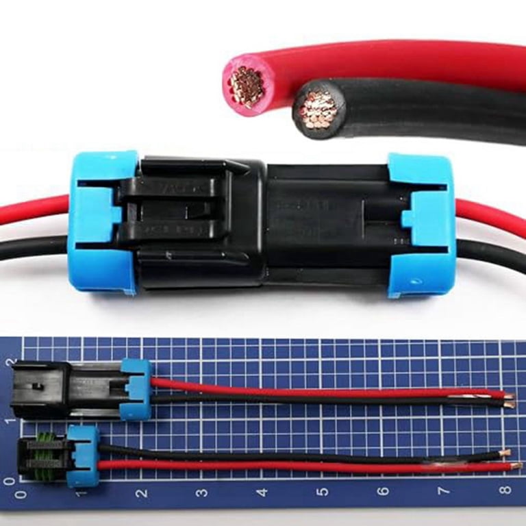 5-Pack Metri-Pack 2-Pin 30 Amp, 280 Series Connectors Multi