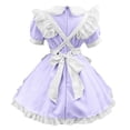 thumbnail image 5 of FASHOFT Women's Cute Maid Halloween Costumes Cosplay Outfit Japanese Anime Theme Party Stage Performance Fancy Dress Up Halloween Costume M, 5 of 5
