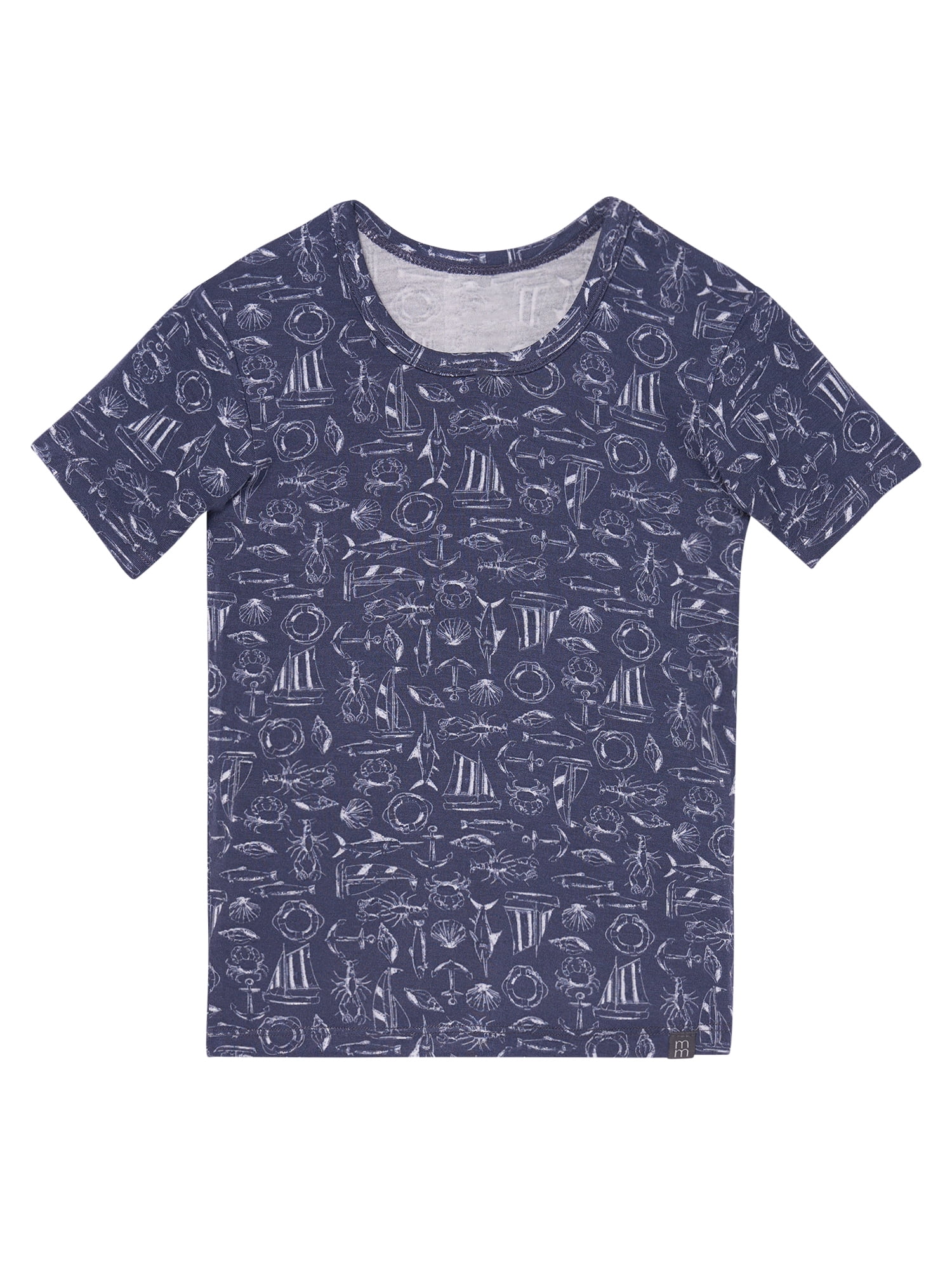Modern Moments by Gerber Toddler Neutral Super Soft Americana Pajama Short Set, 2-Piece, Sizes 12M-5T
