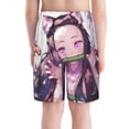 thumbnail image 3 of Demon Slayer Nezuko Boy'S Swim Trunks Quick Dry Board Shorts Kids Beach Swim Shorts Bathing Suits Swimsuit, 3 of 8