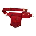 thumbnail image 1 of Riñonera para hombre, bandolera, riñonera ligera, riñonera de viaje, cuerpo cruzado Rojo Cola paquete de cintura, 1 of 8