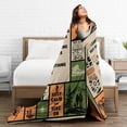 thumbnail image 5 of Hiking Blanket for Men Hiker Outdoor Throw Blanket Hiking Decor Stuff Merch Cozy Fuzzy Warm Flannel Fleece Soft Plush Lightweight Hiking Gifts for Woman Hiking Lovers Couch Sofa Bedding 60"X50", 5 of 6