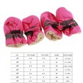thumbnail image 4 of Methold Perro Gato Lluvia Protector Botas Impermeable Mascota Antideslizante Zapatos Ropa para mascotas Rosa Nummer 3 Methold JJ16424-58, 4 of 6