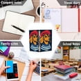 thumbnail image 6 of FORMRS 1-Subject Spiral Notebook 8" x 5" College Ruled 60 Refillable Sheet A5 Hard Cover, 2 Pack, Blue Dog Artist, 6 of 7